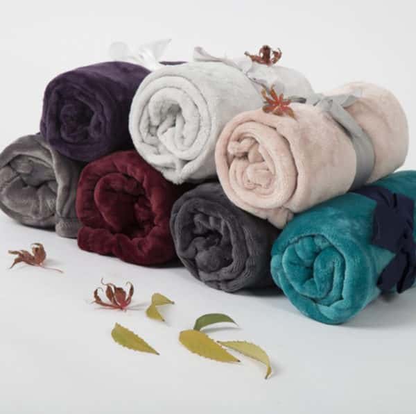 custom logo blankets