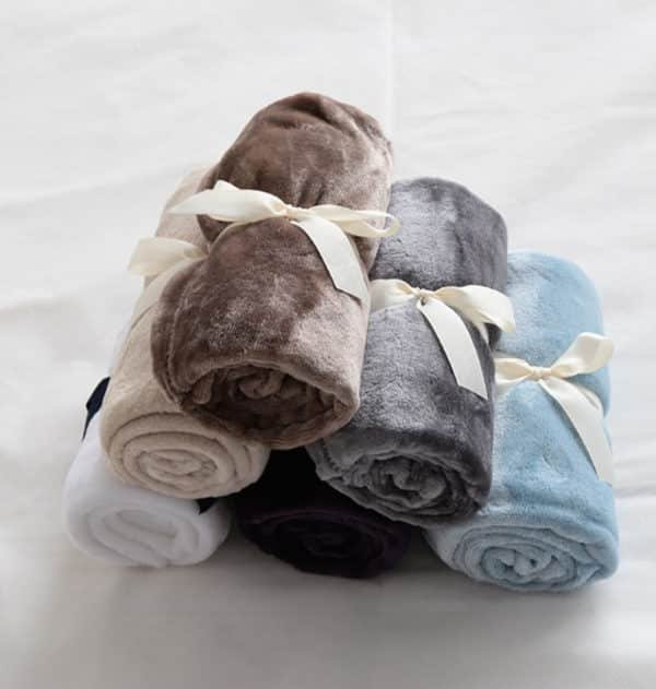 custom logo blankets