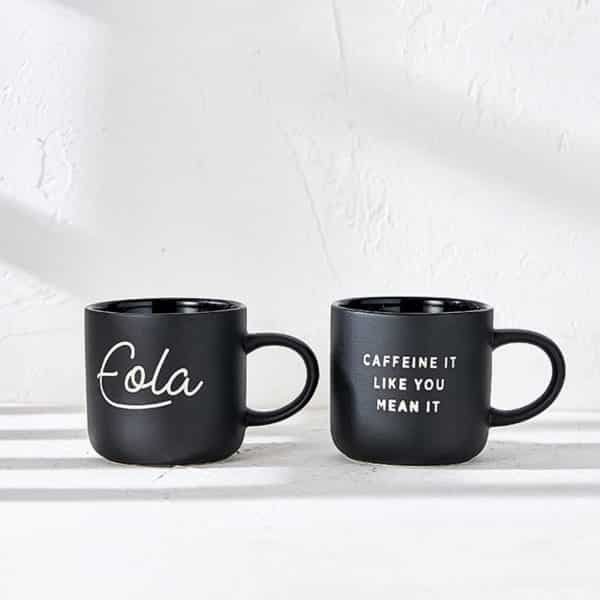 custom logo ceramic mugs