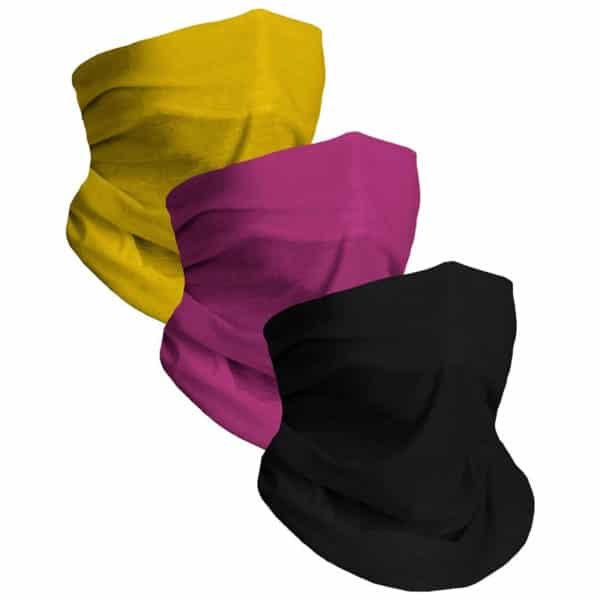 custom logo neck gaiter no minimum