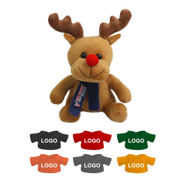 animali di peluche con logo personalizzato