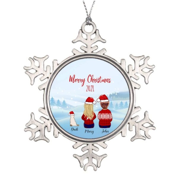 custom metal christmas ornaments