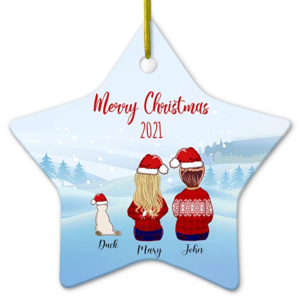 custom metal christmas ornaments