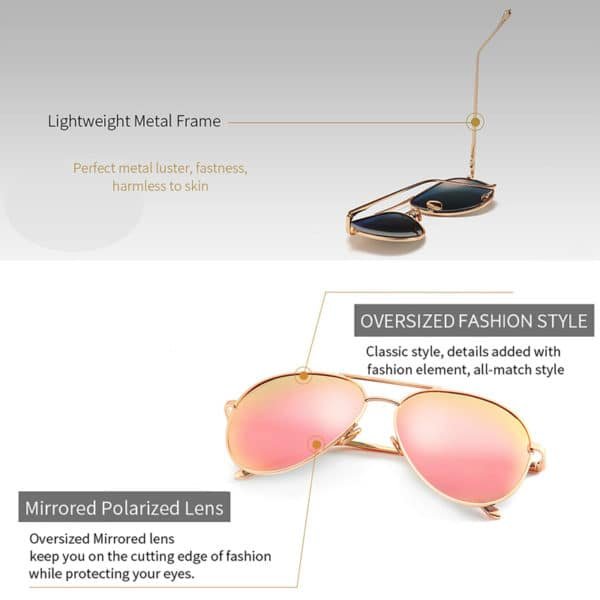 custom mirrored sunglasses