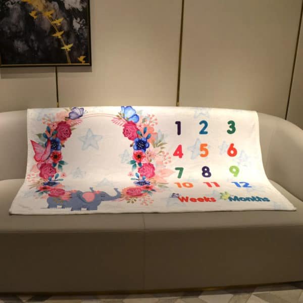 custom name blankets