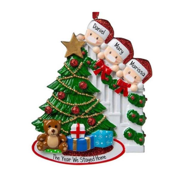 custom name christmas ornaments