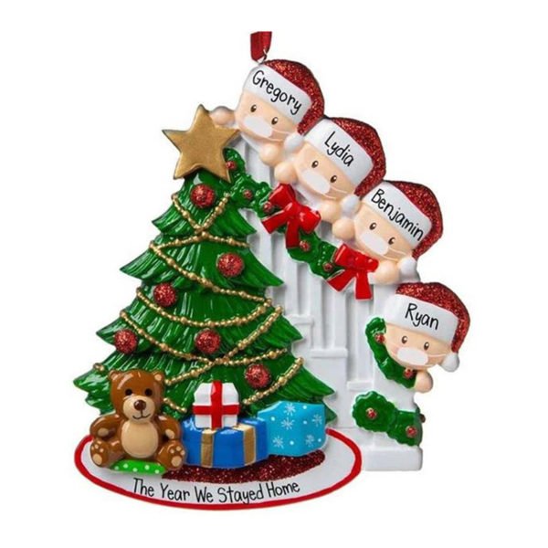 custom name christmas ornaments