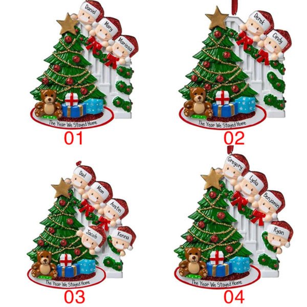 custom name christmas ornaments