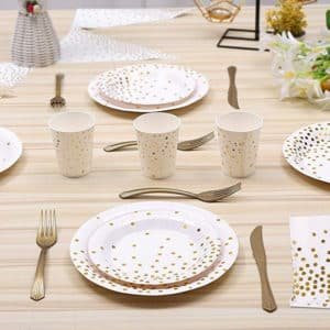 custom napkins and cups