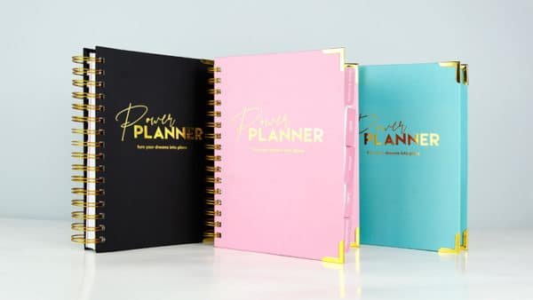 custom notebooks and planners