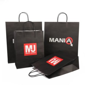 custom paper grocery bags