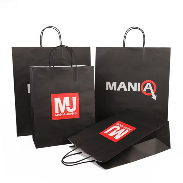 custom paper grocery bags