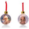custom photo glass ball ornaments