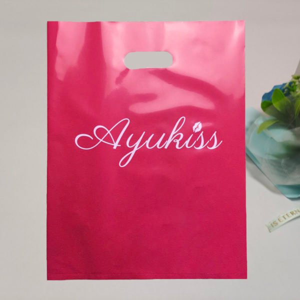 custom plastic gift bags
