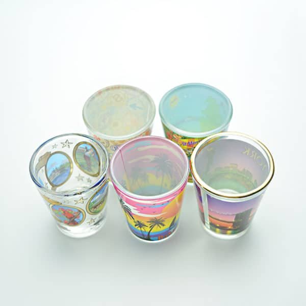 custom printed glassware