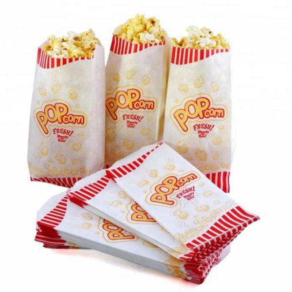 custom printed popcorn bags