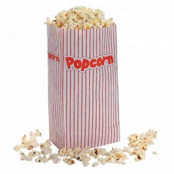 custom printed popcorn bags