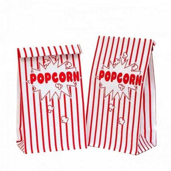 custom printed popcorn bags