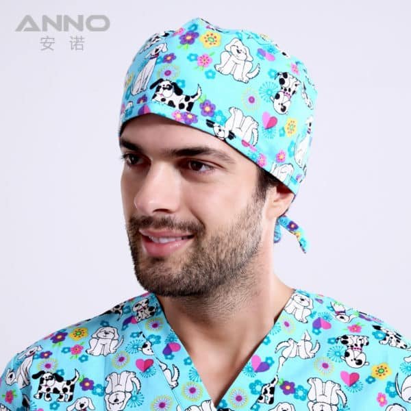 custom scrub caps