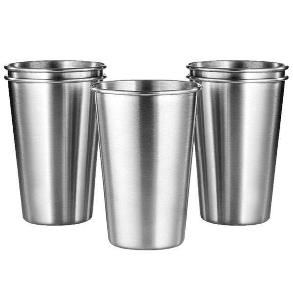 custom stainless steel pint cups