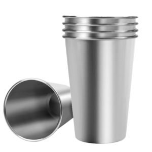 custom stainless steel pint cups