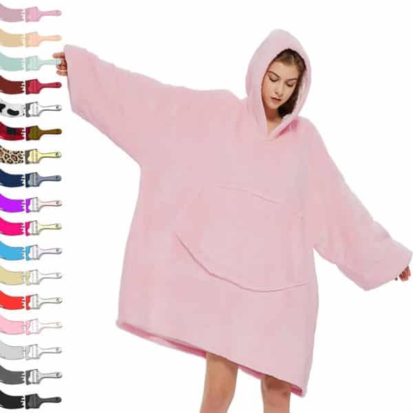 custom sweatshirt blanket