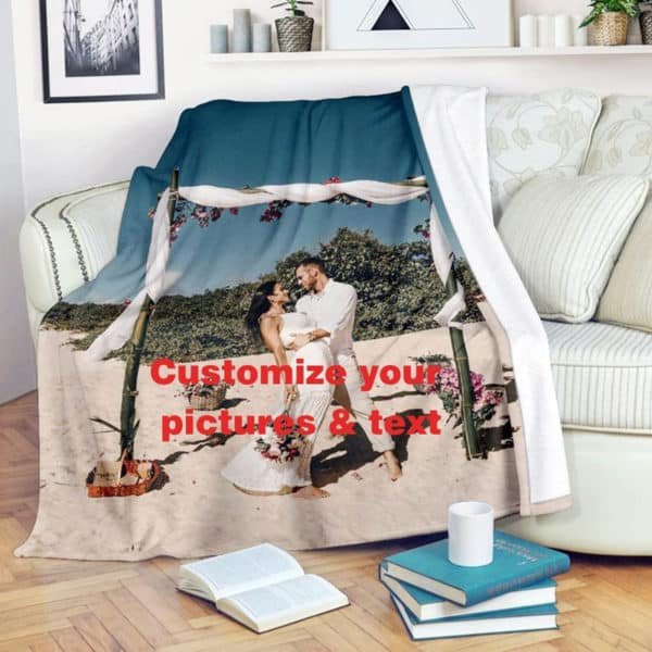 custom throw blanket