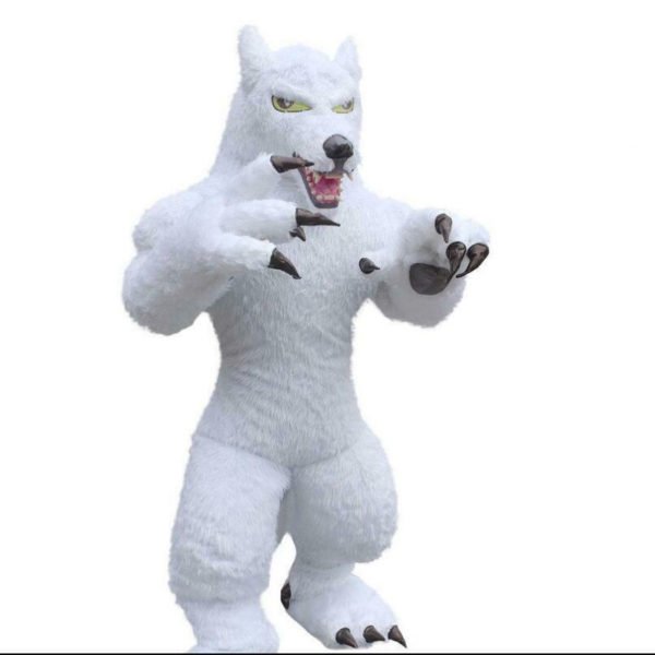 custom wolf plush
