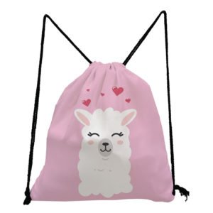 drawstring bag custom logo