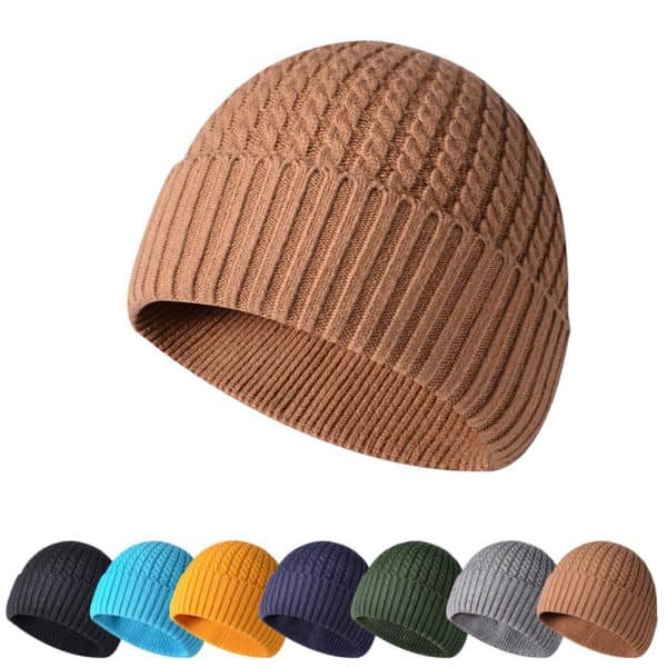 logo beanie hat