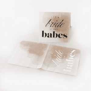 logo napkins