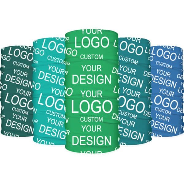 neck gaiters with logo