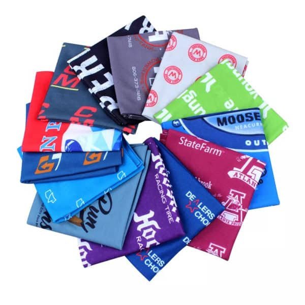 neck gaiters with logo