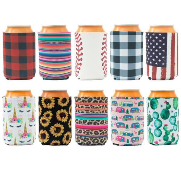 neoprene can koozies