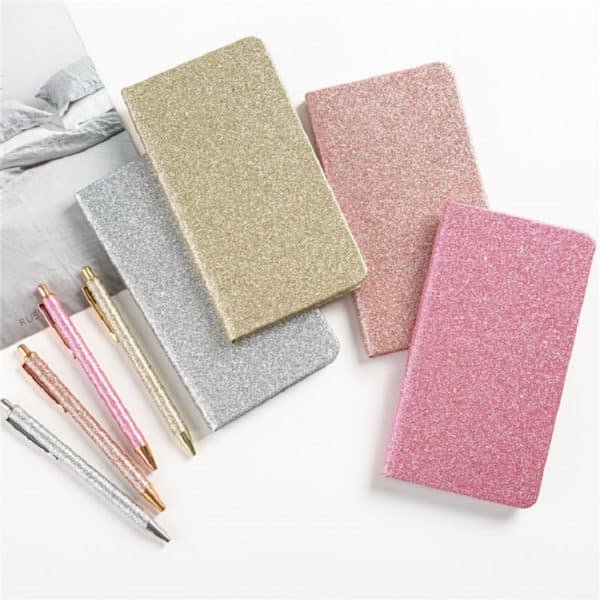 personalised notebook and pen set