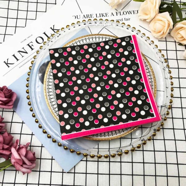 personalized birthday napkins and plates