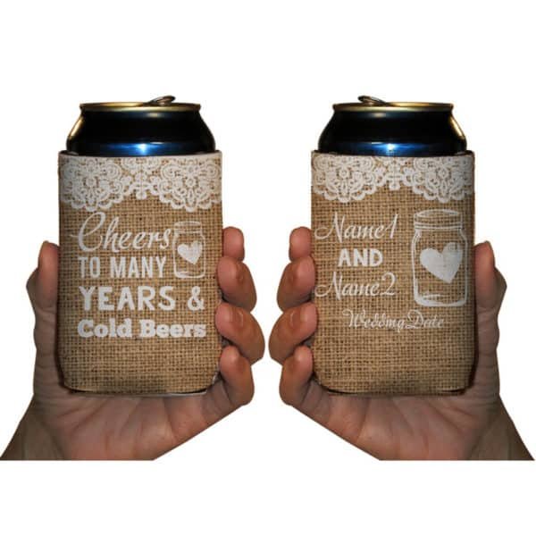 personalized can koozies in bulk