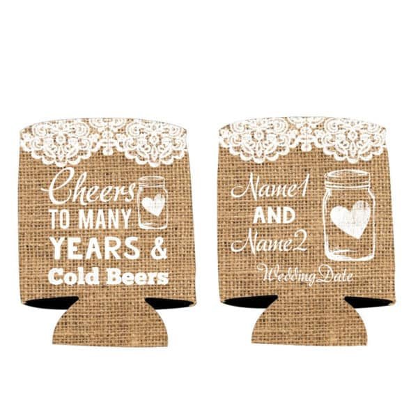 personalized can koozies in bulk