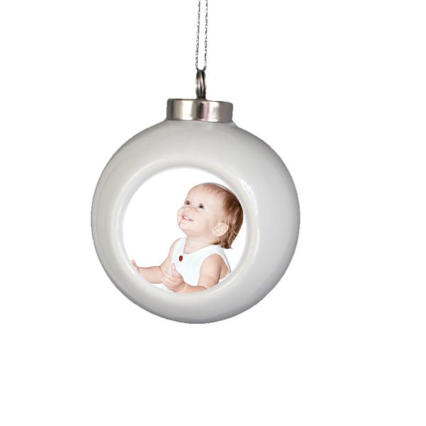 personalized christmas ball ornaments with picture