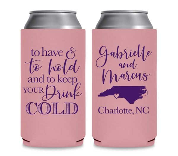 personalized koozies