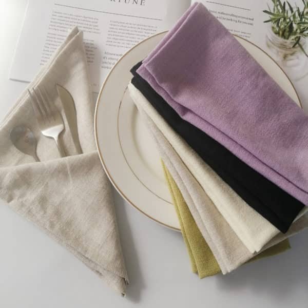 personalized fabric napkins