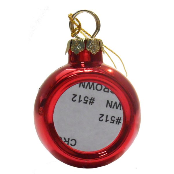 personalized glass christmas ornaments
