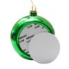 personalized glass christmas ornaments