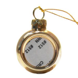 ornamenti natalizi in vetro personalizzati