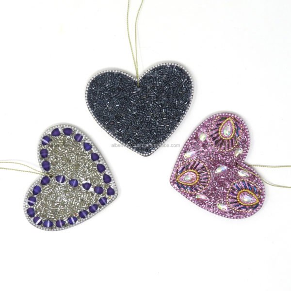 personalized glitter ornaments