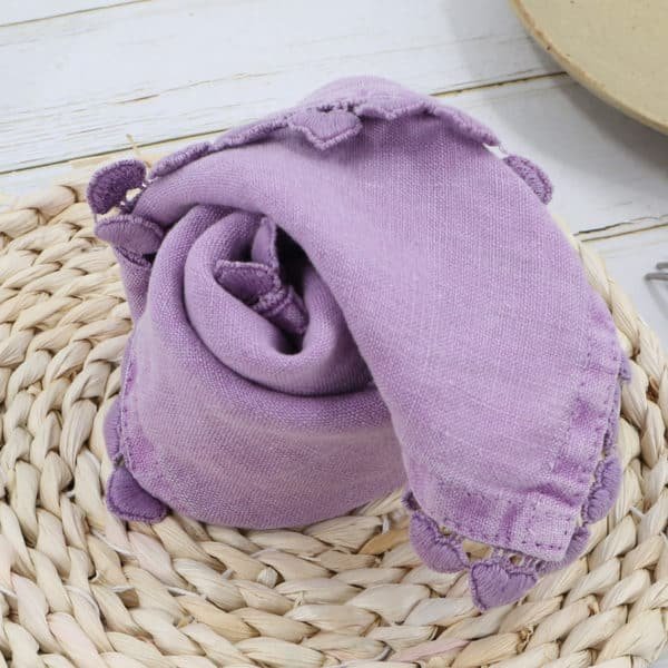 personalized linen like napkins