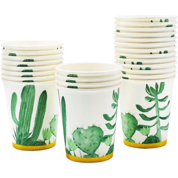 personalized napkins and cups