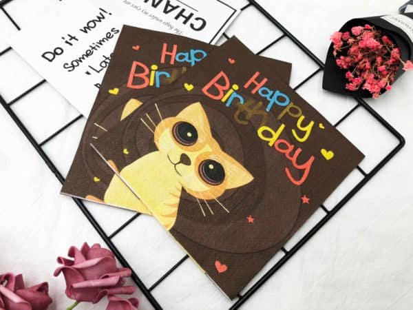 personalized napkins for birthday