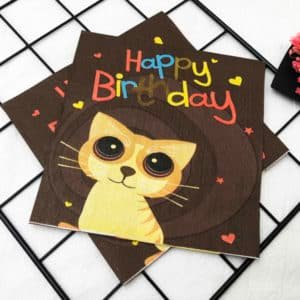 personalized napkins for birthday