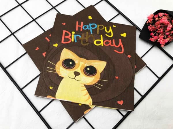 personalized napkins for birthday